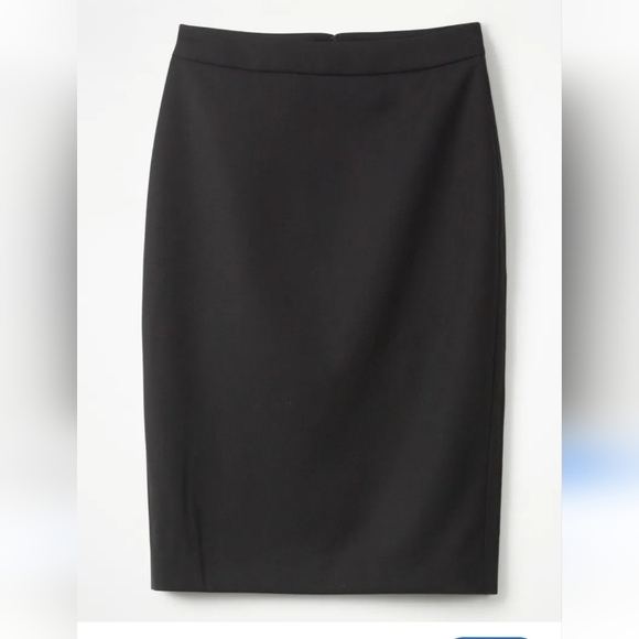 Boden‎ Claremont Skirt in Black Size 10 Slit Pencil Style - Picture 1 of 11